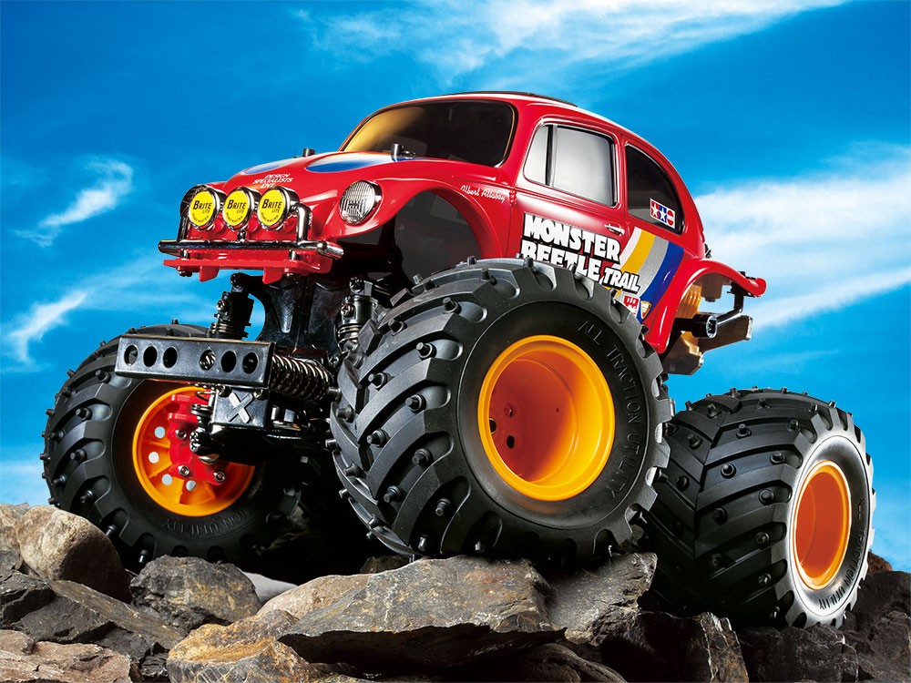 TAMIYA 1:14 R/C MONSTER BEETLE TRAIL (GF-01TR)