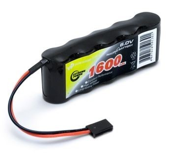 Traxxas 3036 Battery, RX Power Pack (5-cell flat style, GP cells, NiMH, 1600mAh)