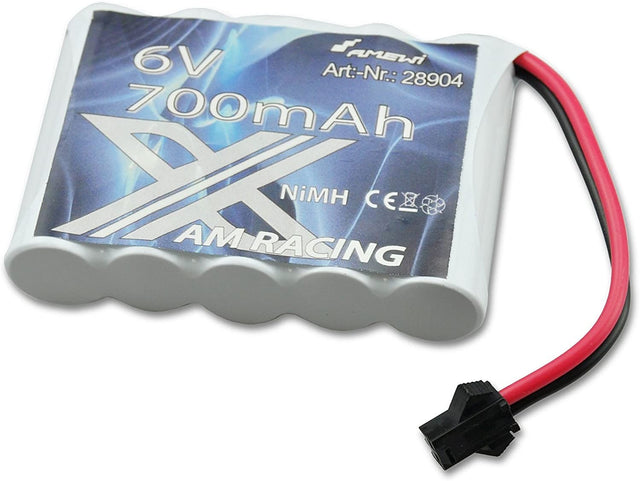NiMh batteri 6V 700 mAh molex stik