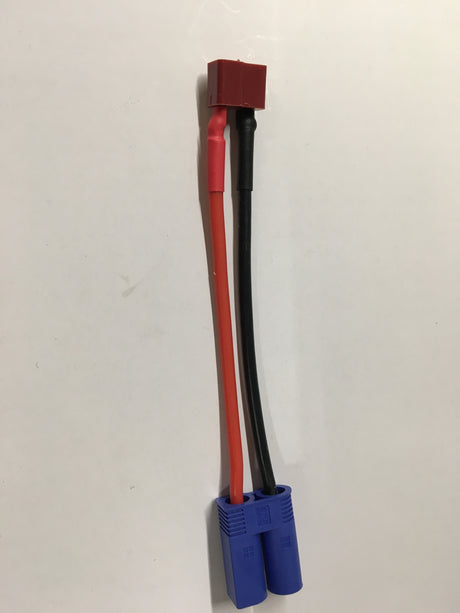 Omformer Deans female - EC5 male 100mm