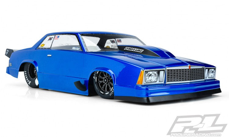 Proline Body 1978 Chevrolet Malibu Clear Slash 2WD Drag Car