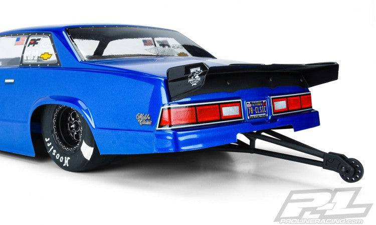 Proline Body 1978 Chevrolet Malibu Clear Slash 2WD Drag Car