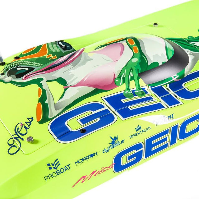 Miss GEICO Zelos 36 Twin Brushless Catamaran