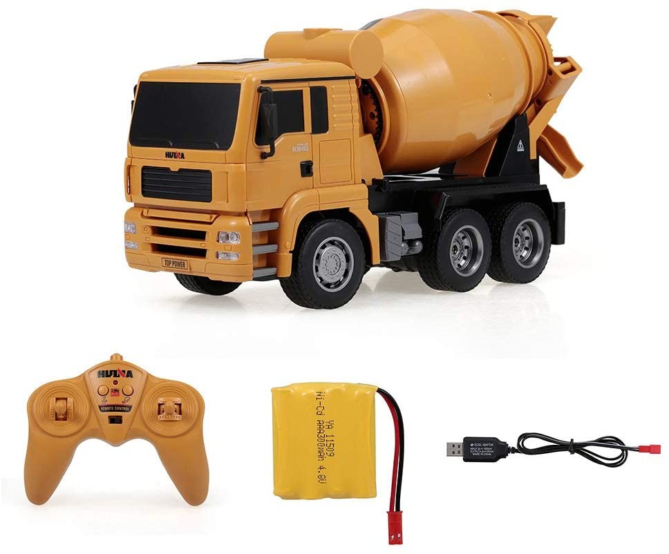 Fjernstyret betonmixer med lyd og lys. CY1333