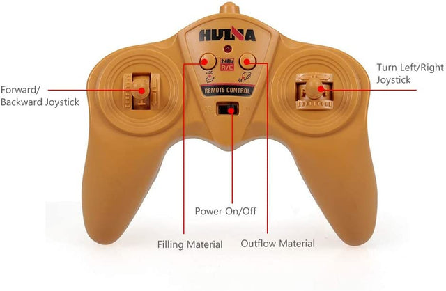 Fjernstyret betonmixer med lyd og lys. CY1333