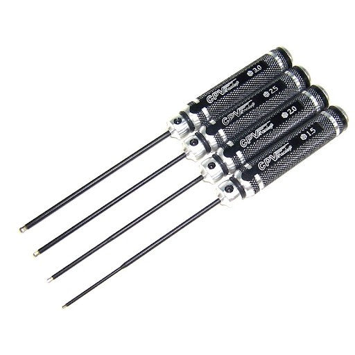CPV Allen Wrench Ball Hex Tool Set 1,5, 2, 2.5 & 3mm