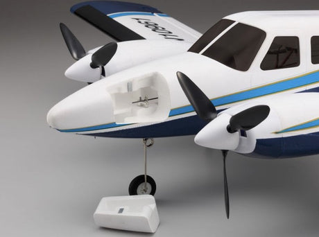 Kyosho 900mm Size Super Scale Flying Model PIPER PA34 VE29Twin