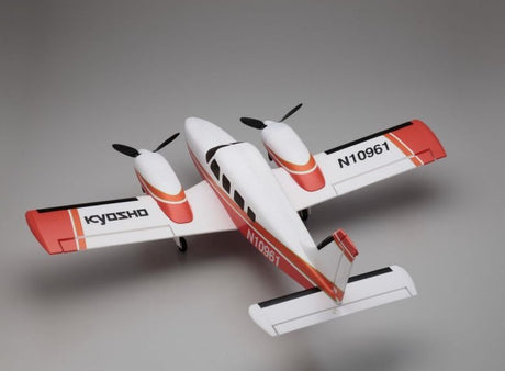 Kyosho 900mm Size Super Scale Flying Model PIPER PA34 VE29Twin