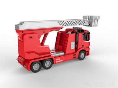 Rastar Mercedes-Benz Antos 1:24 RTR brand- og brandchef bil