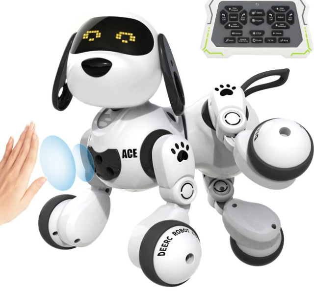 Sjov fjernstyret robot hund fra DEERC