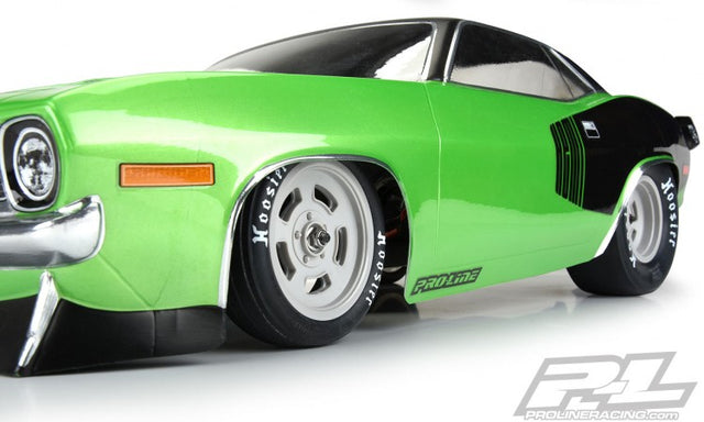 Proline Slot Mag Drag Spec 2.2" Gray Front Wheels SC Drag