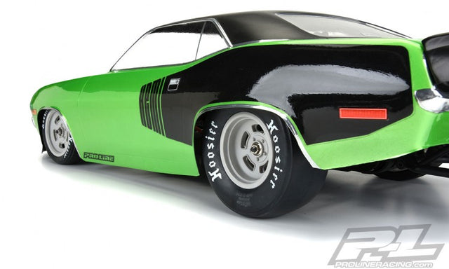 Proline Wheels Slot Mag Drag Spec 2.2"/3.0" Grey (2) SC Drag Car Rear