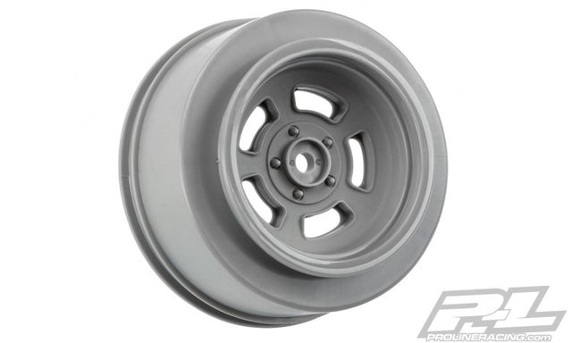 Proline Wheels Slot Mag Drag Spec 2.2"/3.0" Grey (2) SC Drag Car Rear