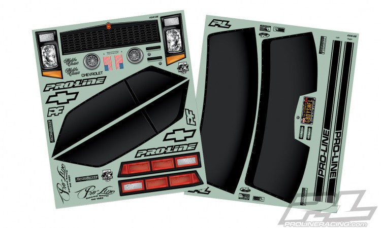 Proline Body 1978 Chevrolet Malibu Tough-Color (Grey) for Slash 2WD Drag Car