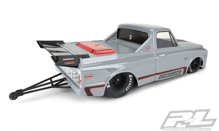 Proline 1972 Chevy C-10 Clear Body Slash Drag Car