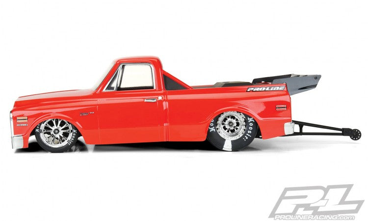 Proline 1972 Chevy C-10 Clear Body Slash Drag Car