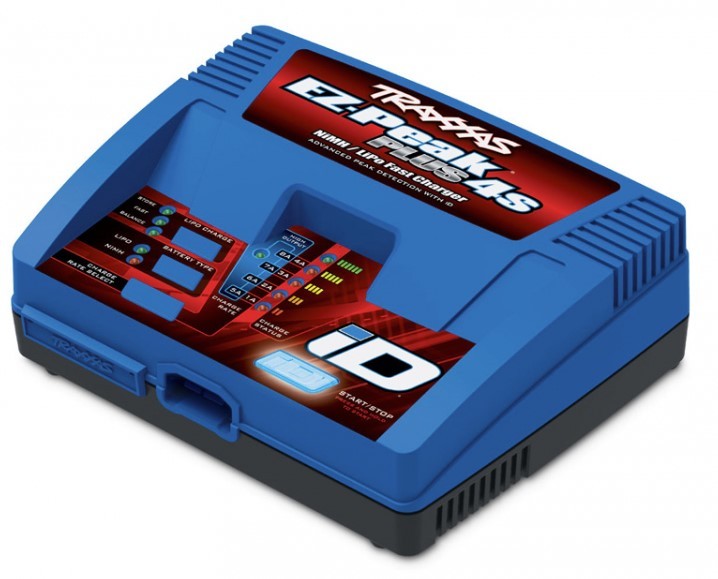 Traxxas 2981G EZ-Peak Plus 8A NiMH/LiPo 2-4S Charger Auto ID