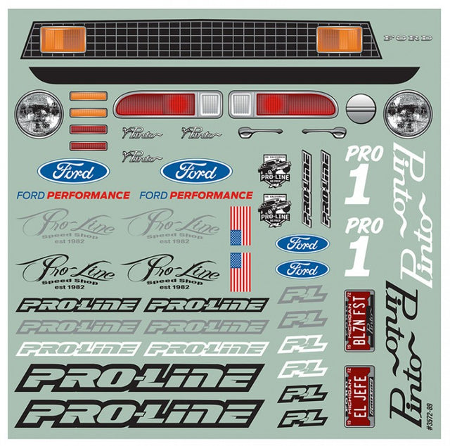 Proline 1972 Ford Pinto Body (Clear) Buggy Drag Car