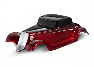 Traxxas 9333R Body Factory Five ´33 Hot Rod Coupé Red
