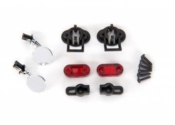 Traxxas 9339 Side Mirrors & Tail Lights Factory Five