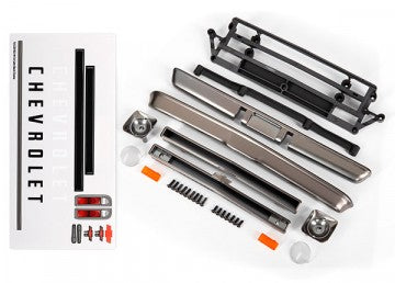 Traxxas 9415A Body Accessories Chevrolet C10 Satin Black Chrome