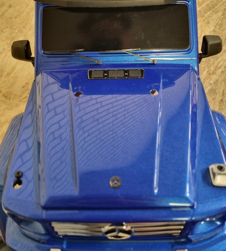 Traxxas 8811X Body Mercedes G500 TRX-4 Complete Blue