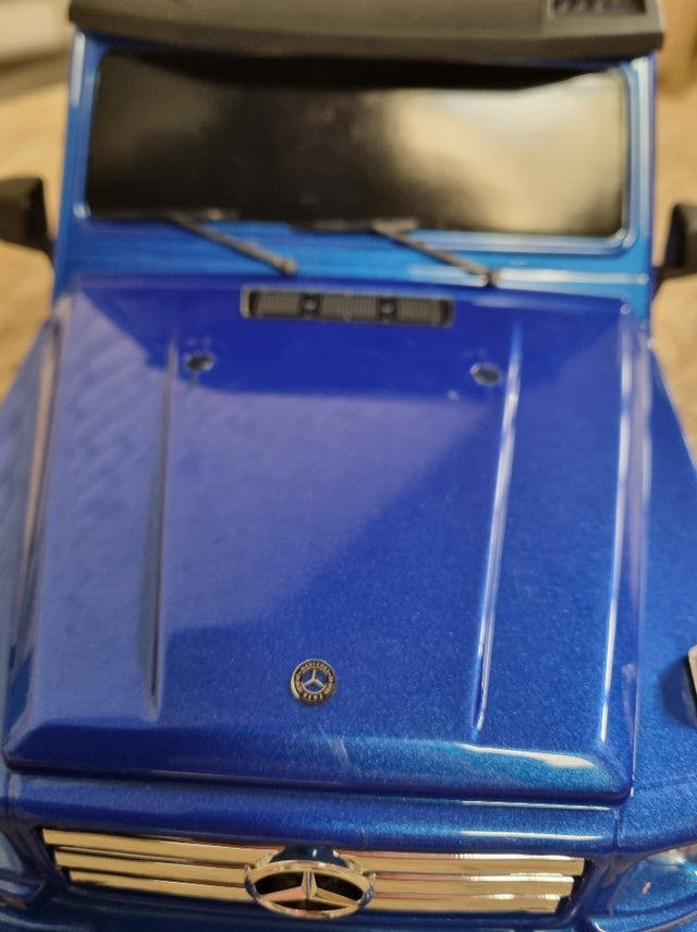 Traxxas 8811X Body Mercedes G500 TRX-4 Complete Blue