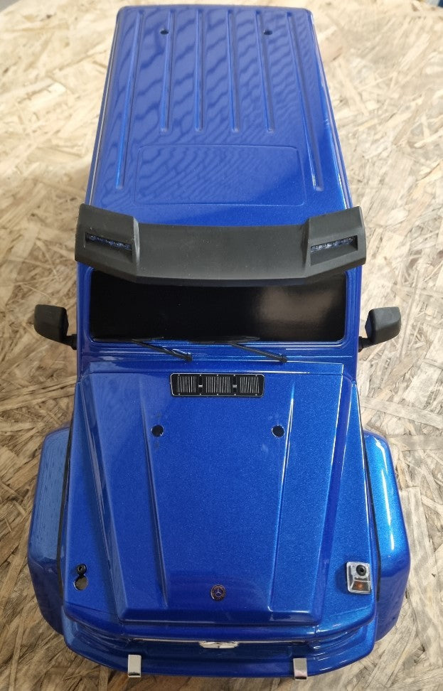 Traxxas 8811X Body Mercedes G500 TRX-4 Complete Blue