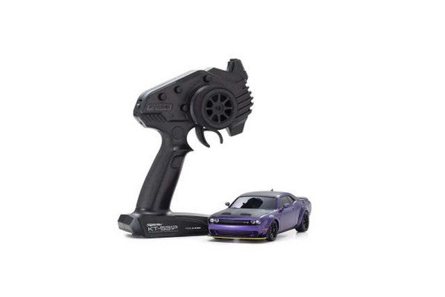 Kyosho 32621PU - Mini-Z AWD Dodge Challenger SRT Hellcat Redeye Plum Crazy (MA020W-LL)