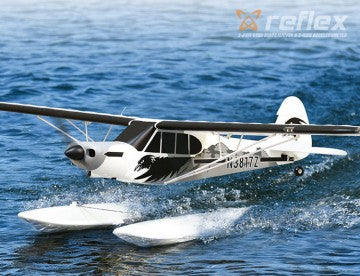 PA-18 Super Cub 1700mm Reflex V2-Gyro PNP with Floats