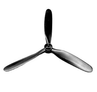 Propeller 8.5x6 3-blade Tempest V2 800mm