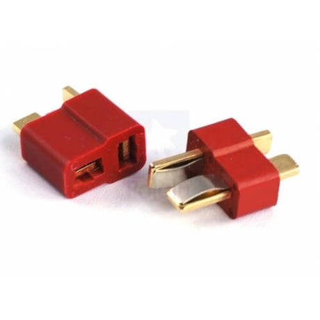 2 styk Deans stik / T-plug / Start plug T-Connector Han / Male