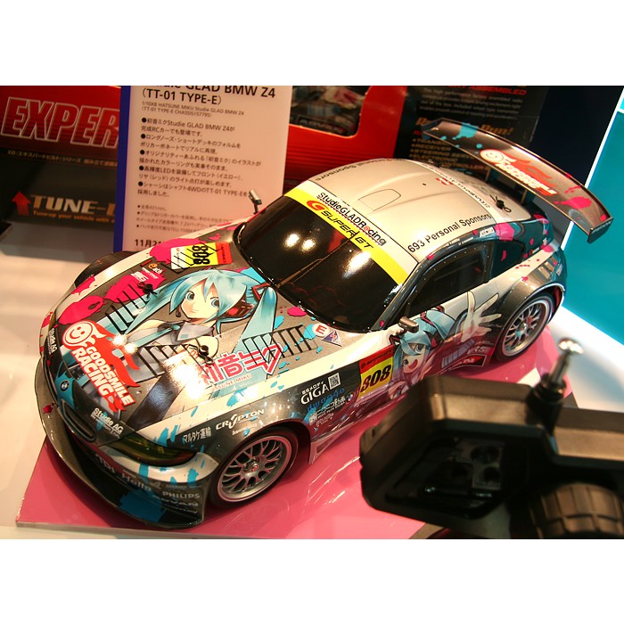Tamiya BMW Z4 TT01E Hatsune Miku - RTR