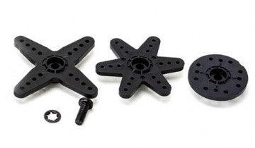 Savox - Servo Horn Set Standard Plastic w/ Screw for Metal Gear 25T