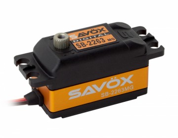 Savox - SB-2263MG Servo 10Kg 0,076s Alu Brushless Metal Gear Low