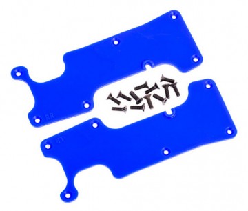 Traxxas 9634X Suspension Arm Covers Rear L+R Blue Sledge
