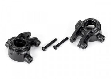 Traxxas 9037 Steering Blocks EHD Black L+R