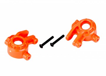 Traxxas 9037T Steering Blocks EHD Orange L+R