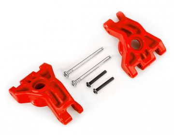 Traxxas 9050R Stub Axle Carriers Rear EHD (Pair) Red