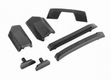 Traxxas 9510 Body Reinforcement & Roof Skidpads Black Sledge