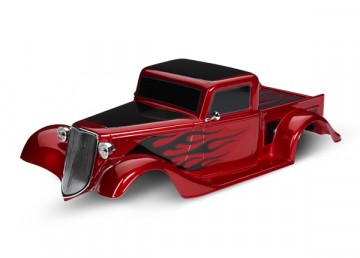 Traxxas 9335R Body Factory Five ´33 Hot Rod Truck Red