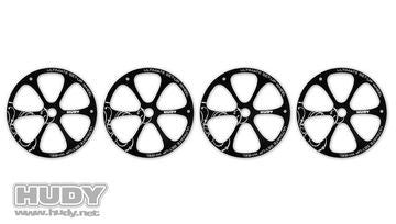 Set-Up wheels 1/8 off-road 4pc - 108870
