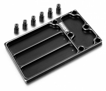 HUDY Alu Tray for 1/8 Off-road Diff Assembly - 109841