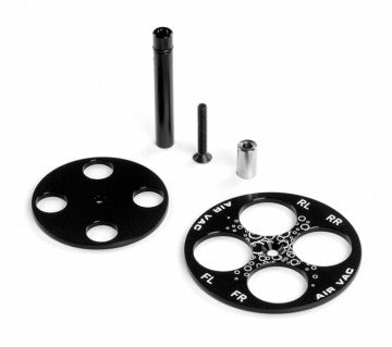 Vacuum Pump Post & Shock Holder - 1/10 Awesomatix - 104063