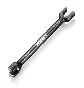 HUDY Spring Steel Turnbuckle Wrench 3 & 4mm - 181034