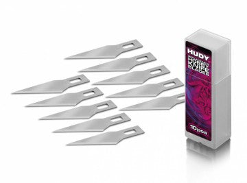 Hudy Replaceable Hobby Knife Blades (10pcs) - 188984