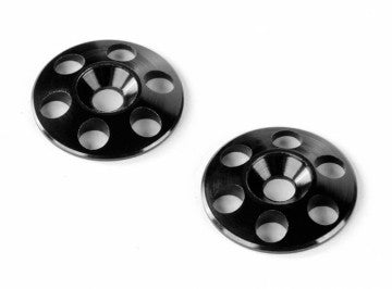 Hudy Alu Rear Wing Shim - Black (2) - 293561-K