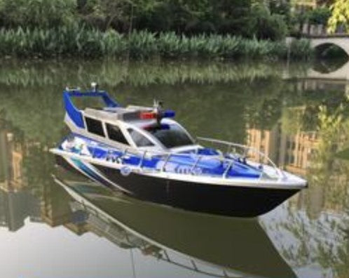 Fjernstyret politi speed båd