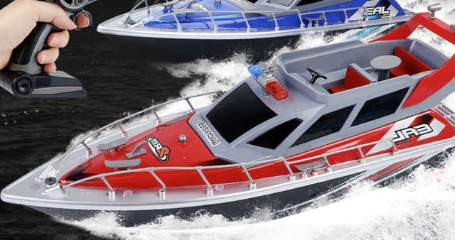 Fjernstyret politi speed båd