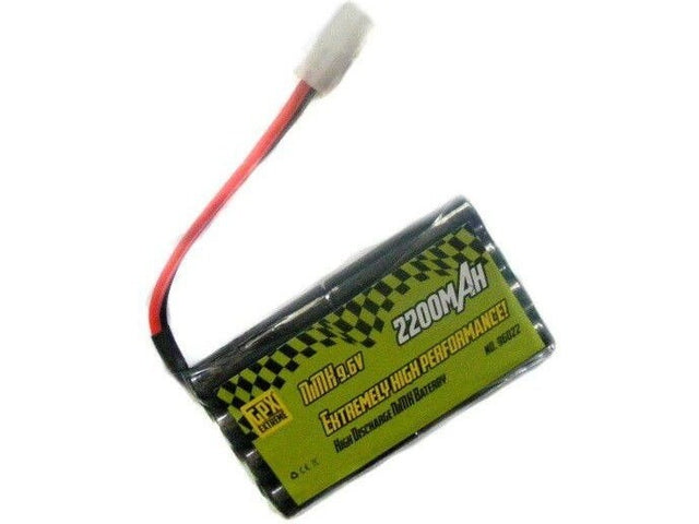 9,6V NiMh batteri 2200mAh m. Tamiya stik
